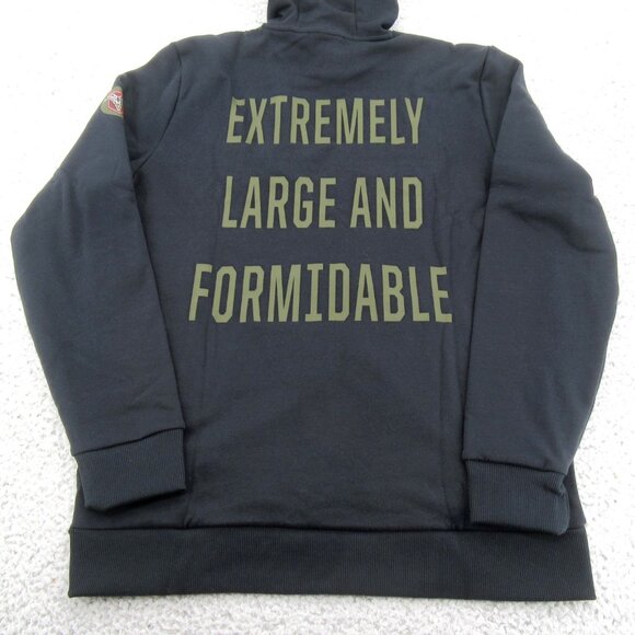 Under Armour UA Project Rock Property of The Elf Hoodie Mens Size Medium NEW - Picture 9 of 13